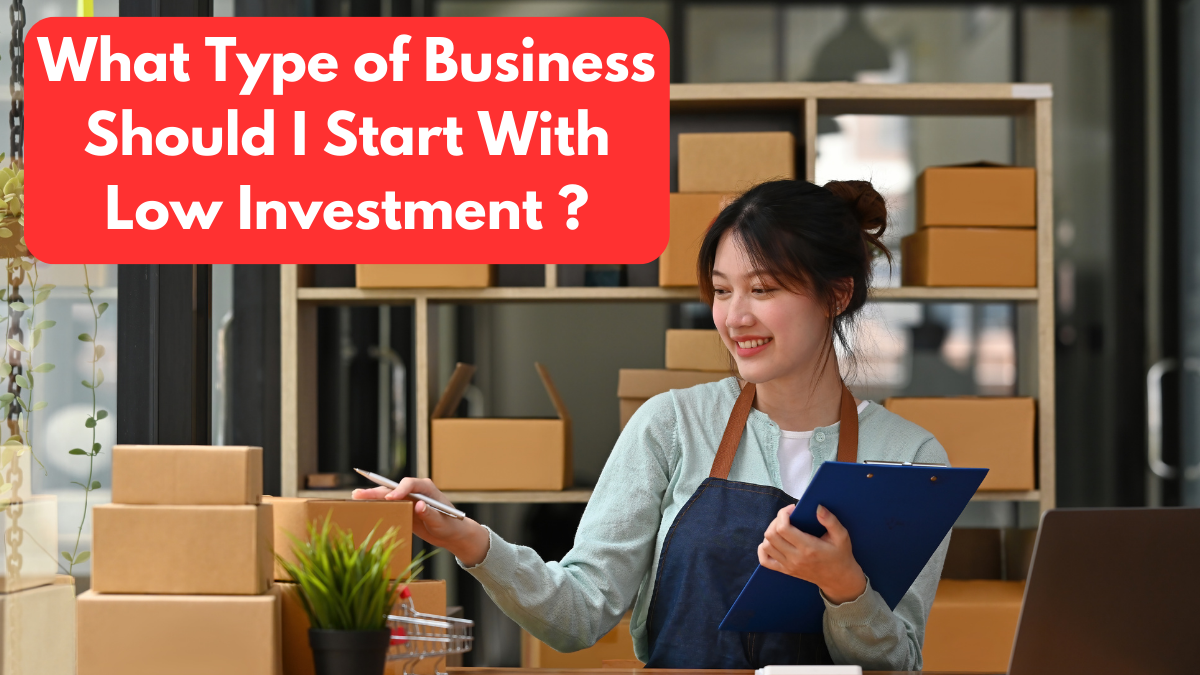 What type of business should i start with low investment